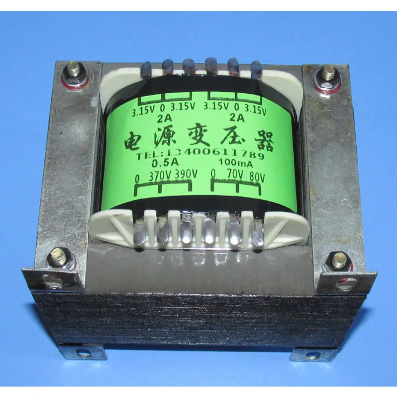 

320W power transformer for American Dynaco EL34 push-pull machine, EI 114 × 60mm Z11 iron core, copper resistance 6.2 ohm