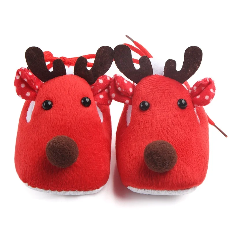 Обувь для маленьких девочек зимние сапоги обувь новорожденного осень-зима теплые мягкие носки подошва плюшевые ботиночки - Цвет: Черный