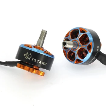 

4 PCS Skystars 2207 1950KV 4-6S Brushless Motor for RC FPV Racing Drone RC Models Toys Spare Parts RC Parts DIY Accessories