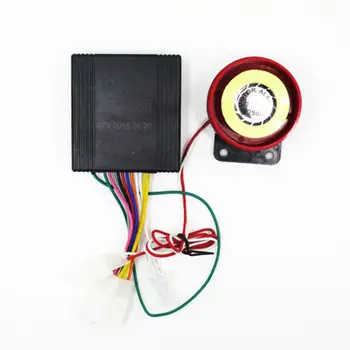 

Motorcycle Bike Anti-Theft Remote Control Alarm System Horn Alarm Bi-Color Y51C