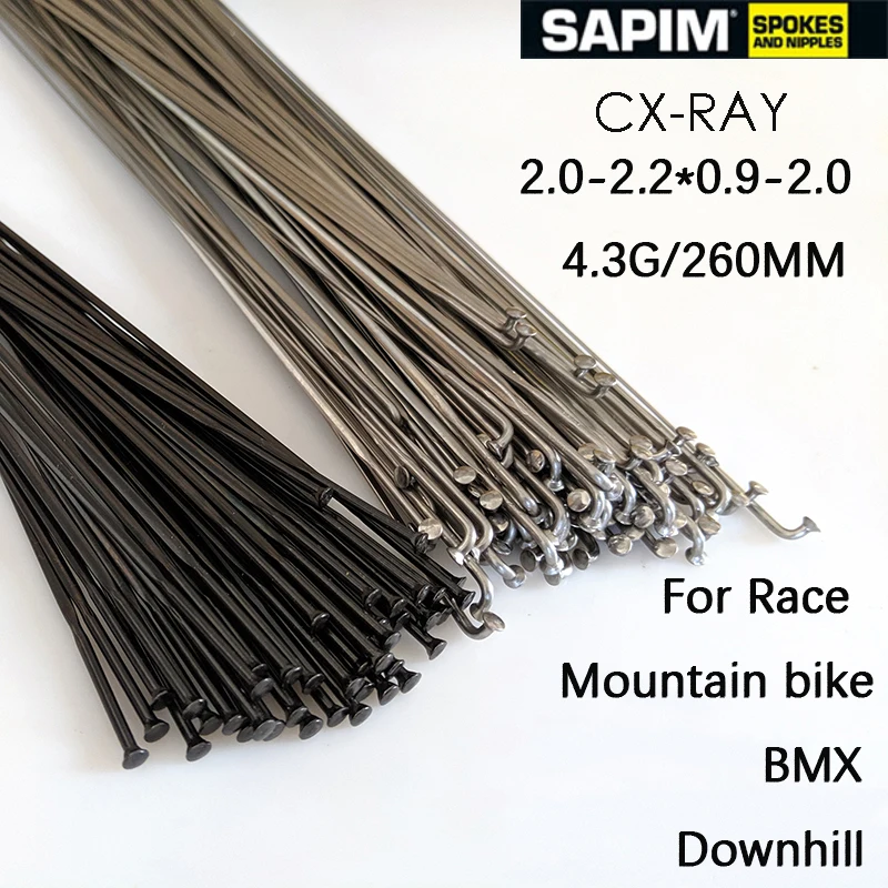 Сверхсветильник кие спицы SAPIM CX-RAY Aero, 4,2 г, 2,0 мм, горный велосипед Bmx 0,9*2,2 мм