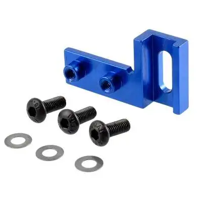 Алюминиевый сервопривод RC Racing 1/10 для TAMIYA CC01 CC-01# CC024 - Цвет: Небесно-голубой