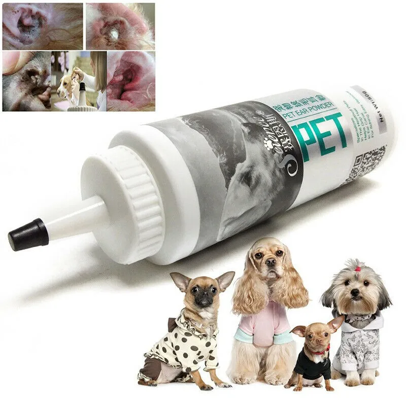 

New Pet Health Care Pet Ear Powder For Dogs Cats Pet Ear Health Care Healthy&Safe Pet Product