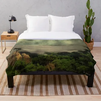 

California Zen Throw Blanket Soft Sherpa Blanket Bed Sheet Single Knee Blanket Office Nap Blanket