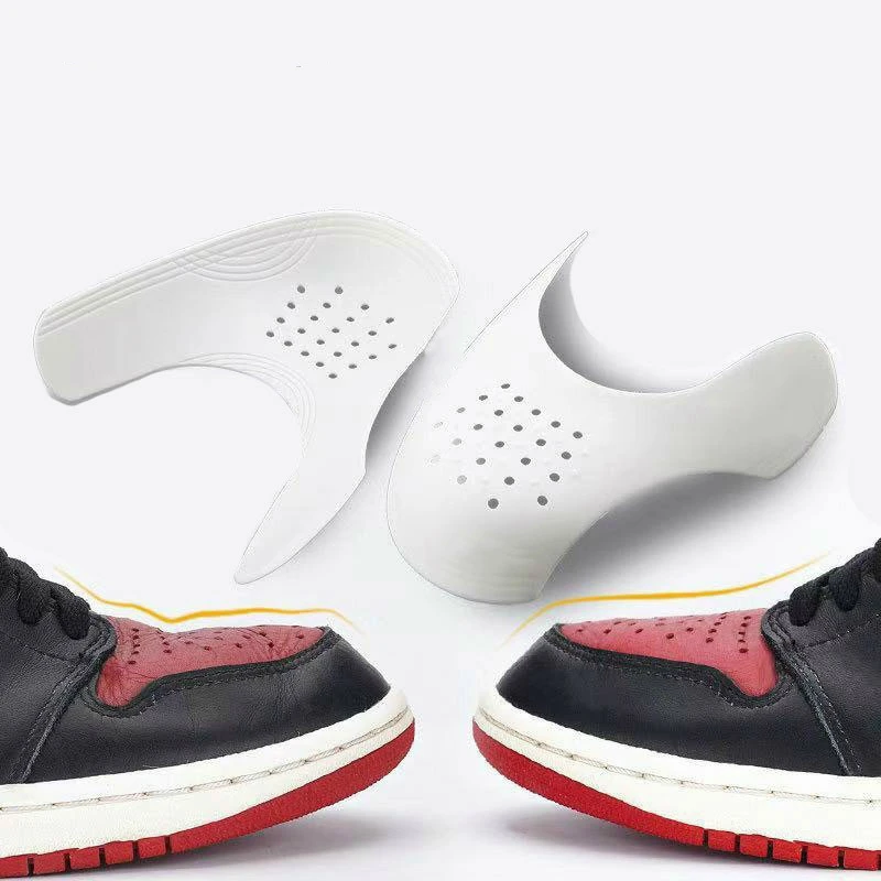 Escudo para zapatillas Air Force, Protector antiarrugas, soporte para zapatos, Protector práctico Protector de dedos antiarrugas extensor de camilla soporte moldeador