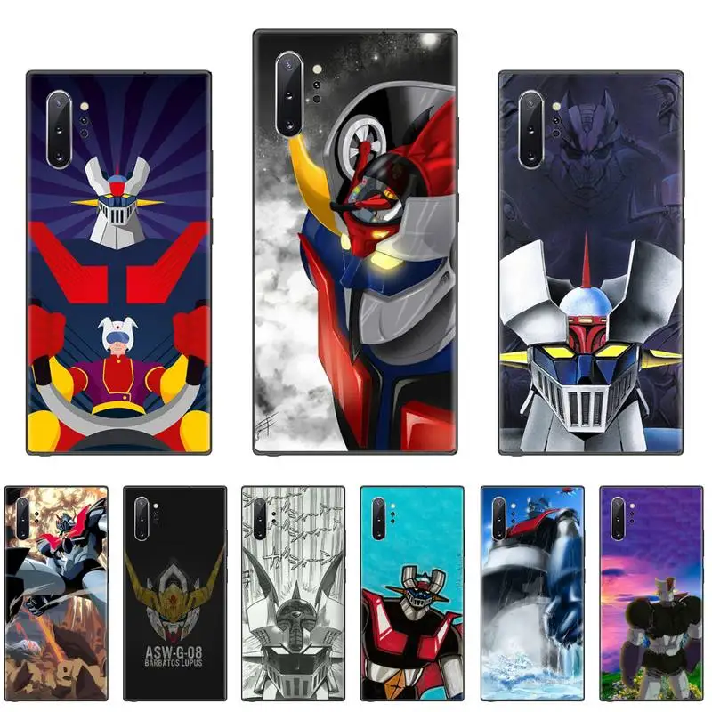 Mazinger Z On Japan movie DIY Роскошный чехол для телефона Samsung Galaxy S8 S9 S10 Plus Lite S10E Note 3 4 5 6 7 8 9 10 Pro