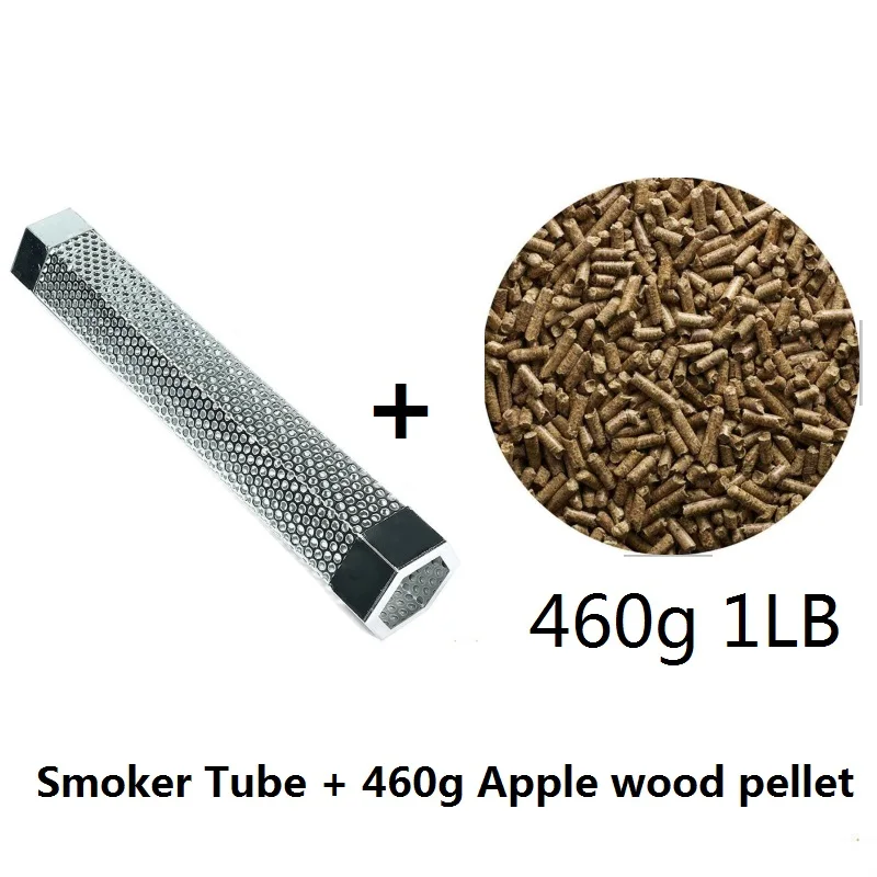 Hexagon Tube Grill Smoker (11) - 副本