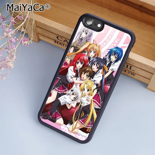 MaiYaCa High School DXD Phone Case Cover For iPhone 5 6 7 8 plus 11 pro X XR XS max Samsung S6 S7 edge S8 S9 S10 |