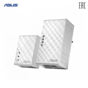 

Powerline Network Adapters Asus PL-N12 data transmission over the power grid networking equipment wired adapter