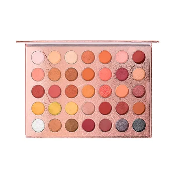 

CAIJI 35 Colors eyeshadow pallete Glitter eye shadow matte Disk the shadows Colorful Good Pigment paleta de sombra waterproof