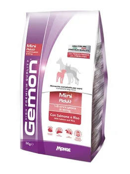 

GEMON GEMON DOG ADULT MINI for adult dogs of small breeds with salmon and rice
