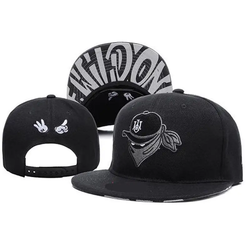 Los salvajes bordado de la marca Retro gorras de béisbol para los hombres las mujeres hueso snapbacks negro sombreros arte de la calle sombrero, gorra de hip hop ► Foto 2/2