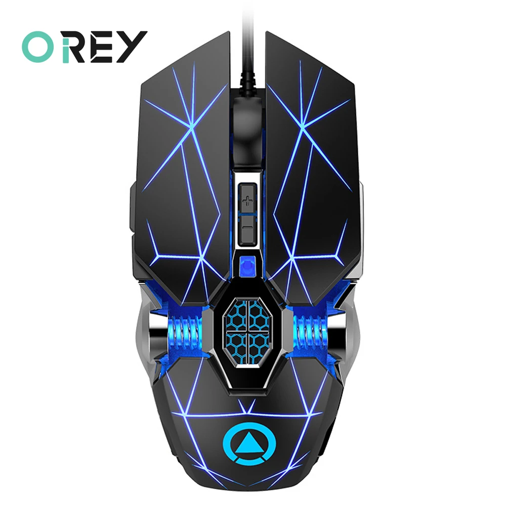 Мышь компьютерная игровая Бесшумная с подсветкой 7 кнопок 3200 точек/дюйм |