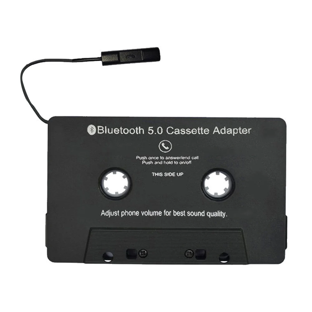 Universal Audio Adapter Converter Car Tape AAC MP3 SBC Stereo Player AUX Music Cassette with Microphone | Электроника