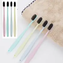 Пижама для детей и взрослых, мягкое антибактериальное ручная нейлоновая зубная щетка, как показано на рисунке, дети, сделать детей не скучать