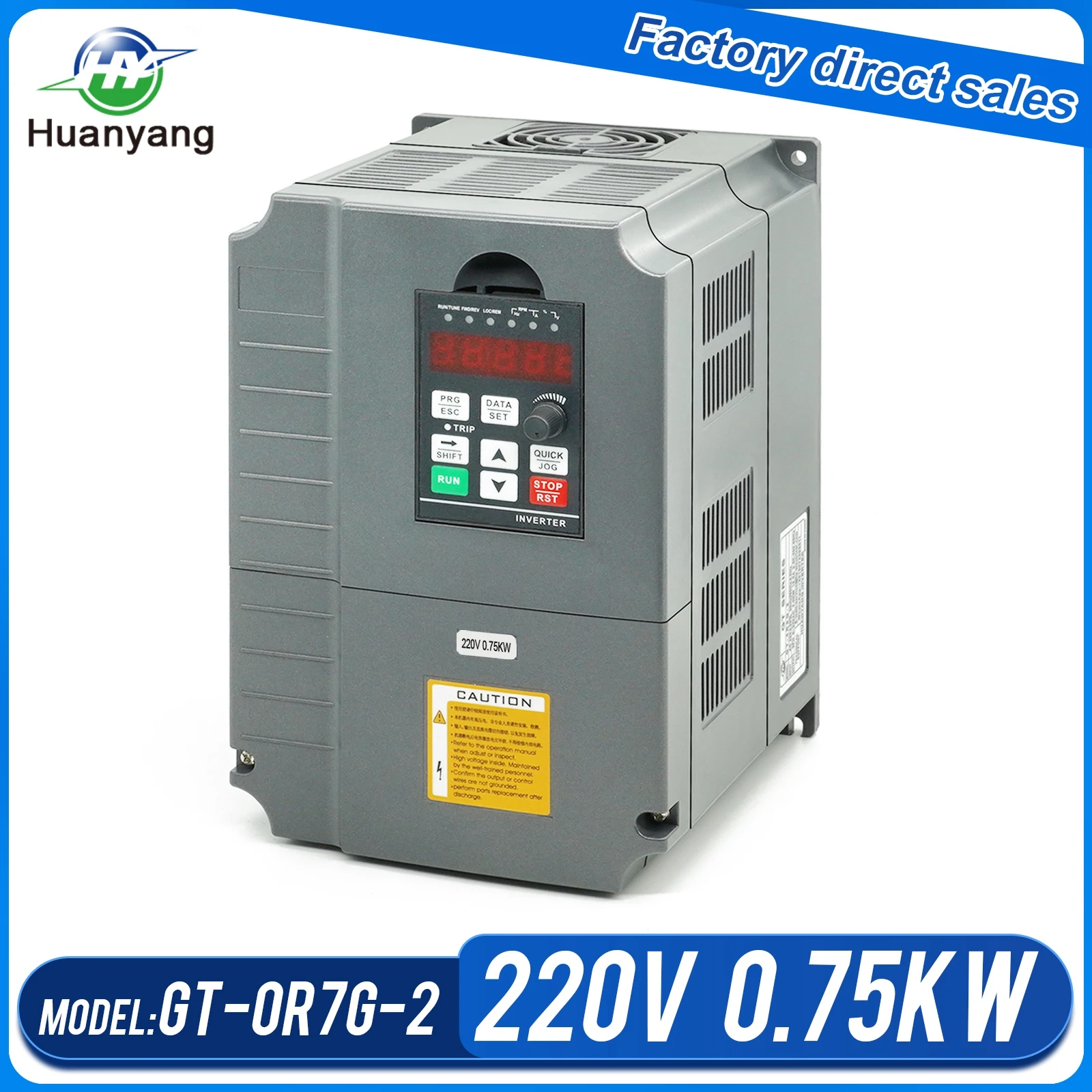Huanyang 0.75kw 220v 60Hz vector control variable frequency drive vfd inverter factory direct sales | Обустройство дома