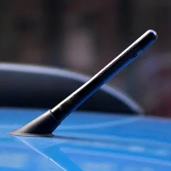 

12cm Car Radio Antenna Universal Car-Styling Antenna Aluminum Alloy Carbon Fiber Radio FM Aerial