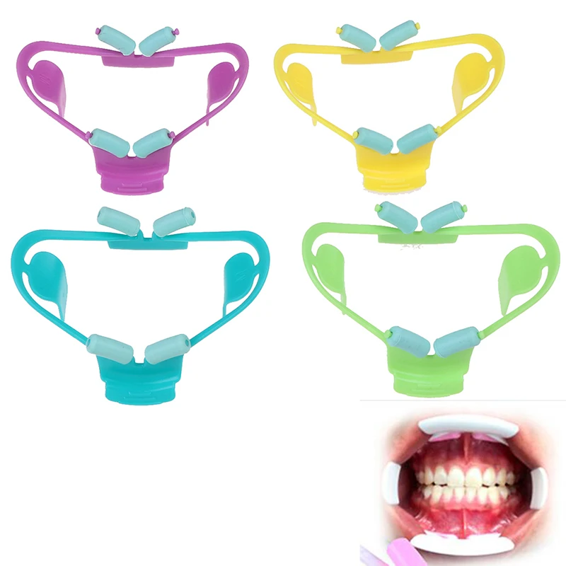 3D Mouthpiece Supporter Oral Dental Mouth Opener Intraoral Cheek Lip Retractor Prop Orthodontic Tool Fit For Most Adults