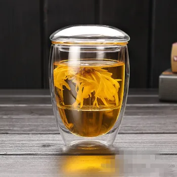 

350ml/450mlTransparent Clear Glass Milk Mug Coffee Tea Cup Teapot Kettle With Tea Infuser Filter&Lid Home Office Drinkware