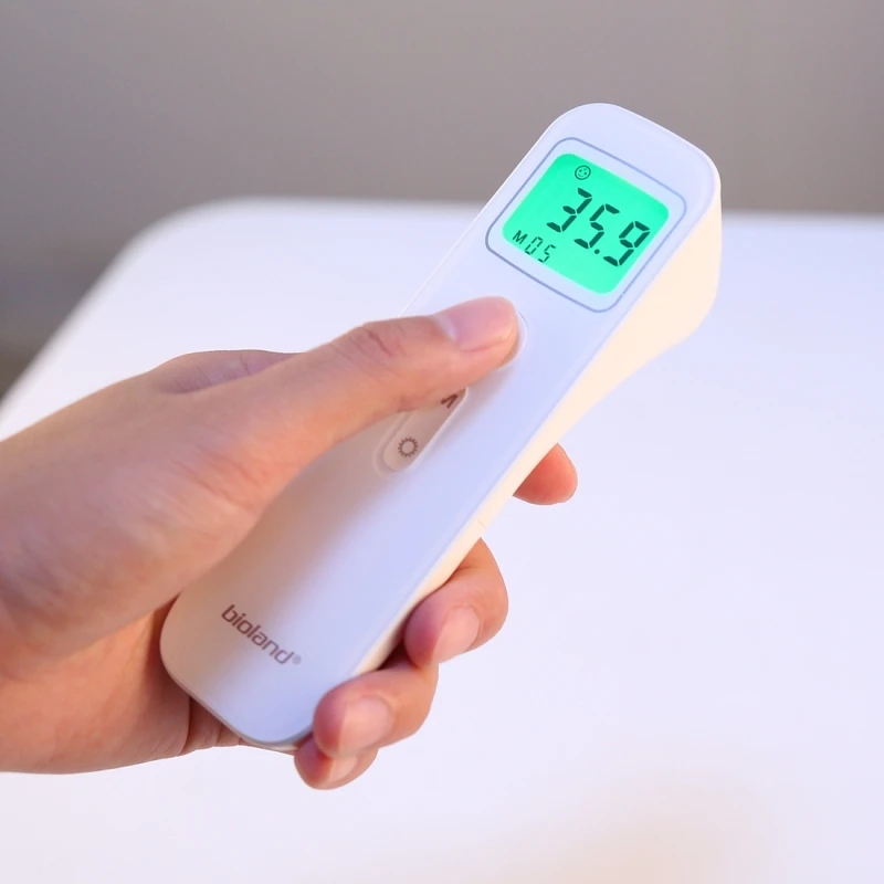 

E122 Thermometer Ear and Forehead Thermometer Digital Infrared Thermometer for Baby Kids Adults 1 Second Measurement(White)
