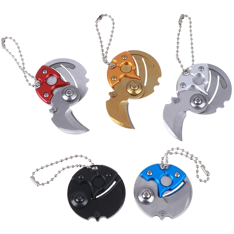 

Pocket Fold Mini Knife Gear Peeler Peel Combat Open Camp Coin Outdoor Self Defend EDC Opener Parcel Box Claw Package Letter
