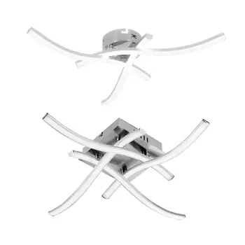 

Forked Shaped Ceiling Lamp Good Transmittance and Uniform Lighting 85-265V LED Modern Lamp for Kitchen Bedroom Lighting