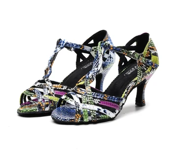 

Discounts Sale Jazz Salsa Ballroom Latin Dance Shoes For Dancing Women Plus Size Tango With Heels 1056 Footwear Summer Sandals
