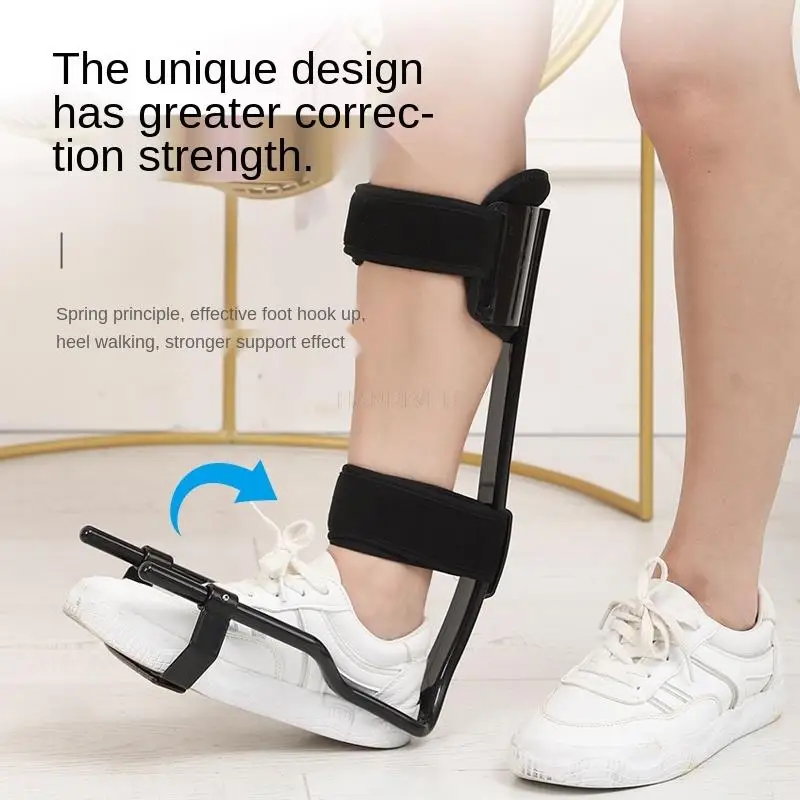 Outside foot drop brace wear corrective stroke hemiplegia rehabilitation foot ankle foot inside and outside with a turn 5