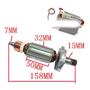

AC220-230V Armature Rotor Anchor Replace For maktec MT3709 MT3710 Trimming Machine Rotor Power Tool Repair Spare Parts