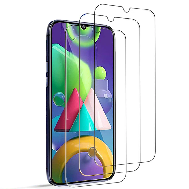 Защитное стекло на весь экран для Samsung Galaxy M31 M21 M11 A51 A71 A91 3 шт.|Защитные стёкла и