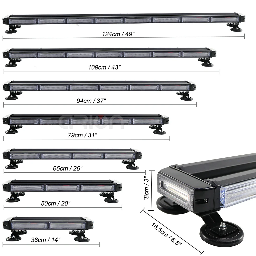 b双面4灯尺寸圆透镜
