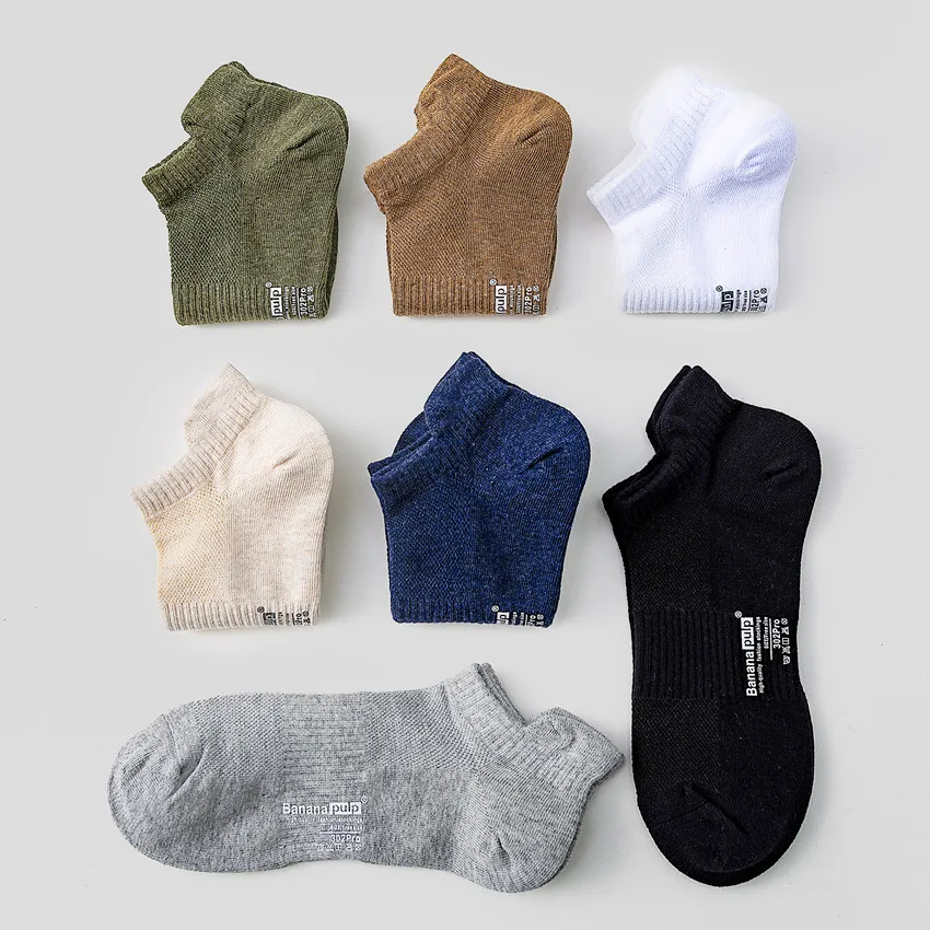 

Boys socks cotton summer ankle socks sports mesh socks solid color three-dimensional ear cotton sweat-absorbent breathable new