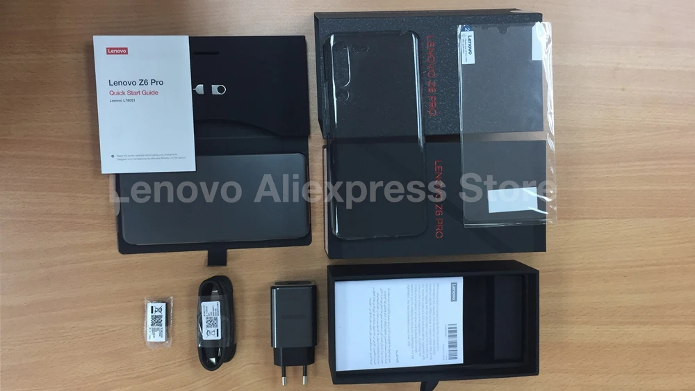 Оригинальная глобальная Встроенная память lenovo Z6 Pro Snapdragon 855 Octa Core 6,3" FHD Дисплей смартфон сзади 48MP Quad камеры