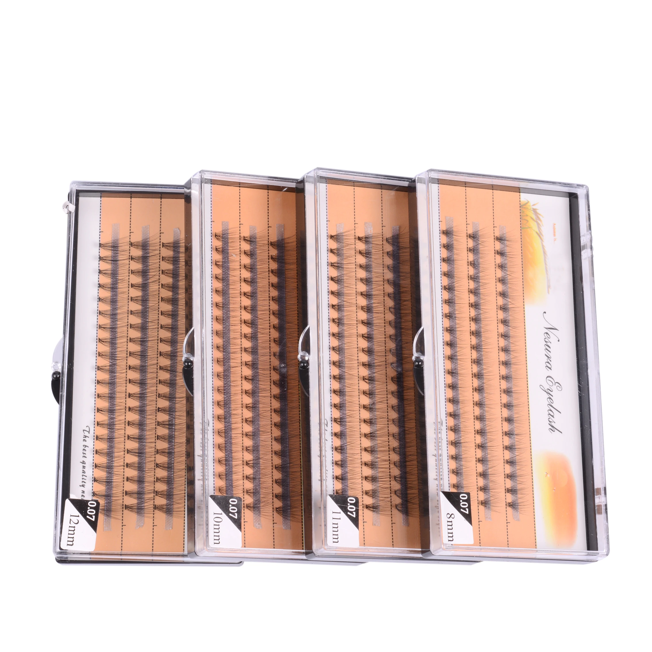 1box big capacity 60 bundles 20d Eyelashes Individual Lashes Natural Style