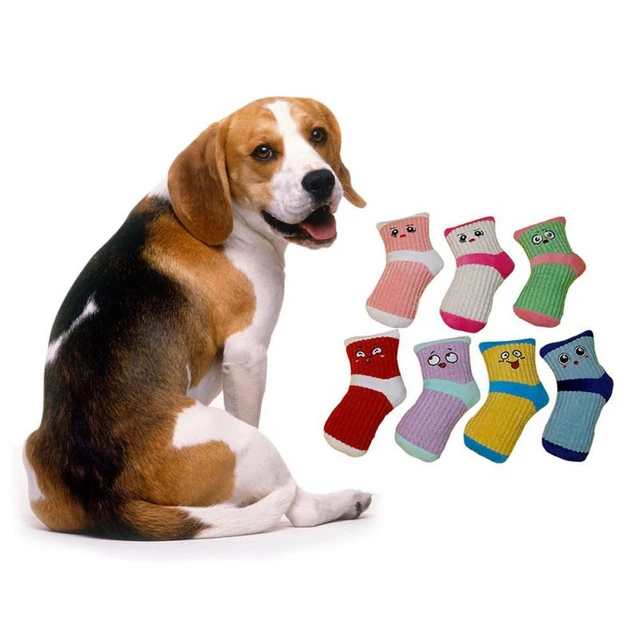 犬用のぬいぐるみ 靴下の形をした面白いおもちゃ きしむ 噛む 噛む 咬傷に強い 小型および大型のペット用のインタラクティブなアクセサリー Aliexpress Mobile