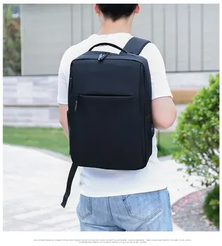 

Solid Color Laptop Backpack