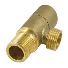 Герметизирующая ptfe-лента для 1/" резьба Поворотная 2-полосная Латунь Тон угол запорный клапан