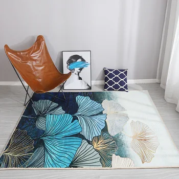 

Imitation Cashmere Nordic Minimalist Living Room Carpet Custom Bedroom Carpet Bedside Luxury Home Carpet Living Room Decoration