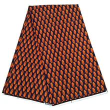 Нигерийский Анкара голландский настоящий воск хлопок Африканский блок воск Принты Ткань 6 ярдов