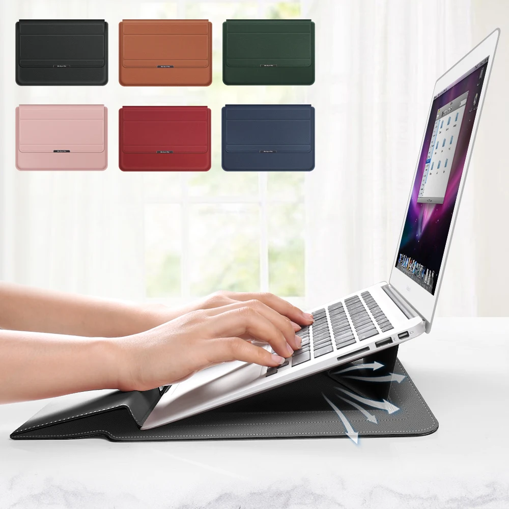 Supporto Per Borsa Per Laptop Per Macbook Pro 13 Custodia M1 Air 13.3 11 14 16 M2 Custodia Per Laptop Xiaomi 15.6 Cover Per Notebook Huawei Matebook S
