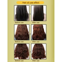 New Hair Oil Argan Oil 60ml Clean Hair Curly Hair Treatment Hair Care Salon Essential SCI88