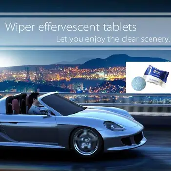 

10Pc/Pack Car Solid Cleaner Tablet Car Effervescent Cleaner Glass Wiper Screen Wash Car Windshield Cleaner Car Accessories