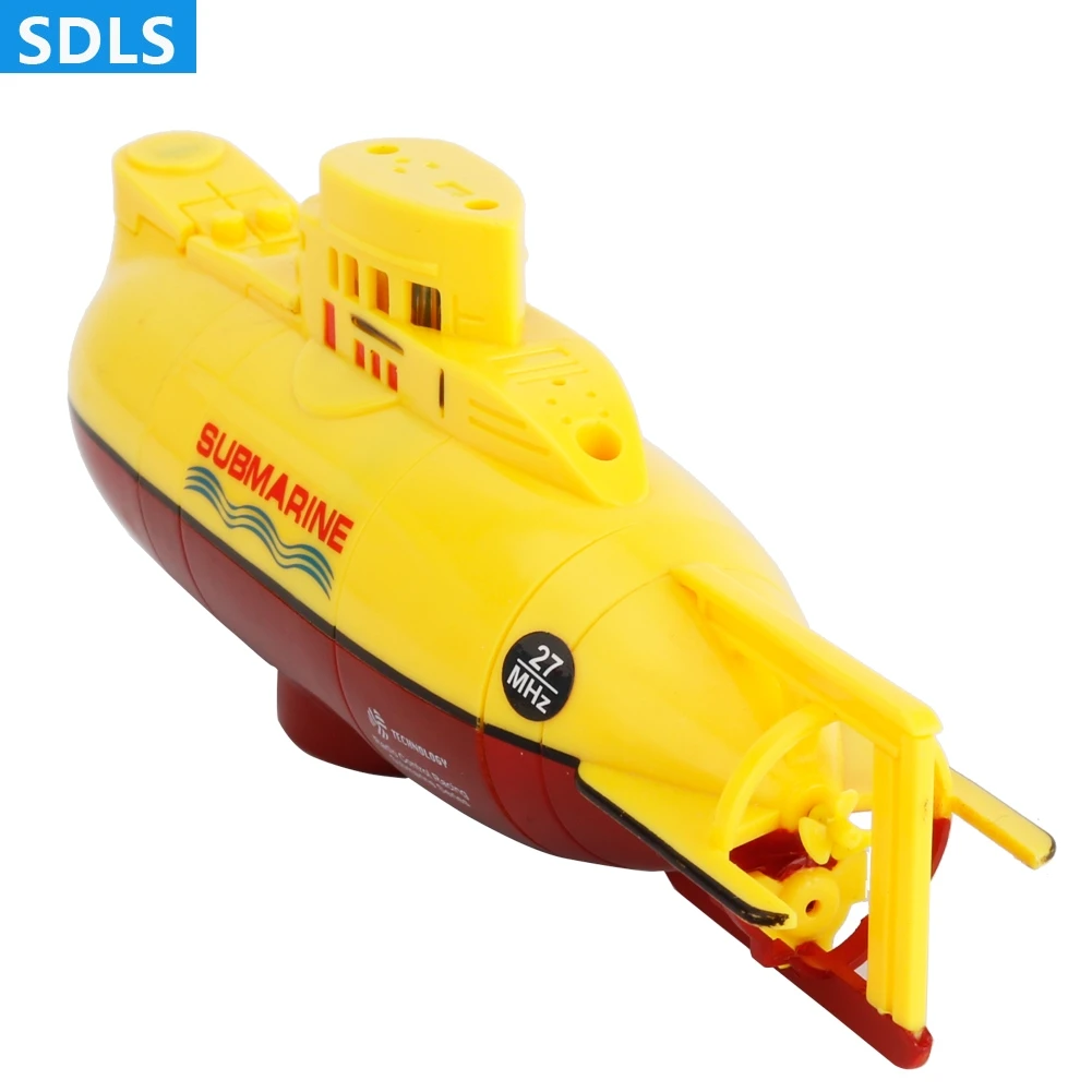 RC Мини Subamarine лодки с дистанционным управлением с светодиодный подсветкой один ключ погружения Электрические RC игрушки Моделирование лодки детские игрушки для детей