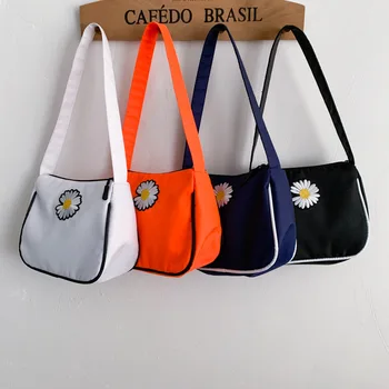 

2020 women's shoulder bag new listing small daisy high quality armpit bag street vintage women handbags