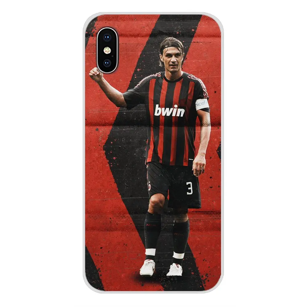 images 11 Футбольная звезда Paolo Maldini для Xiaomi Redmi 4A S2 Note 3 3S 4 4X5 Plus 6 7 6A Pro Pocophone F1 аксессуары чехлы для телефонов - Цвет: images 11