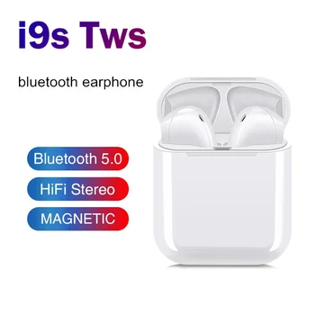 

I9s tws Bluetooth 5.0 headset for iphone 11 pro handsfree wireless Earbuds sports stereo Headphones with charging pods