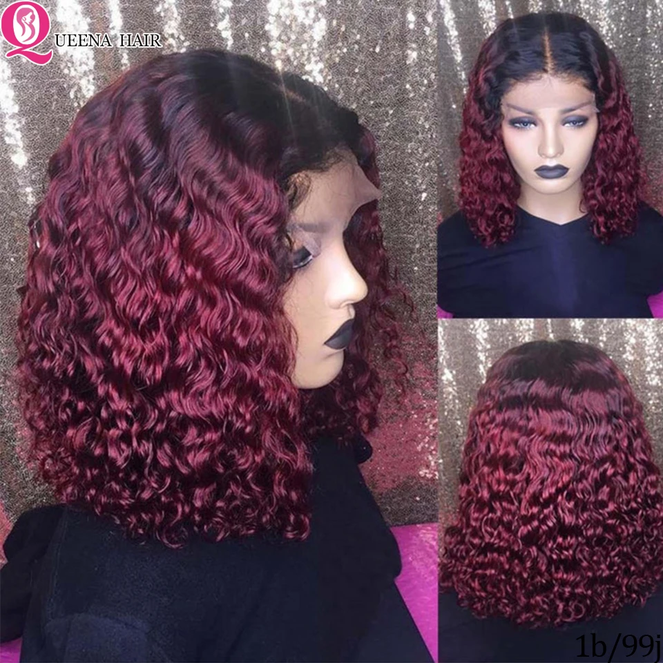 ombre  curly wig  (3)
