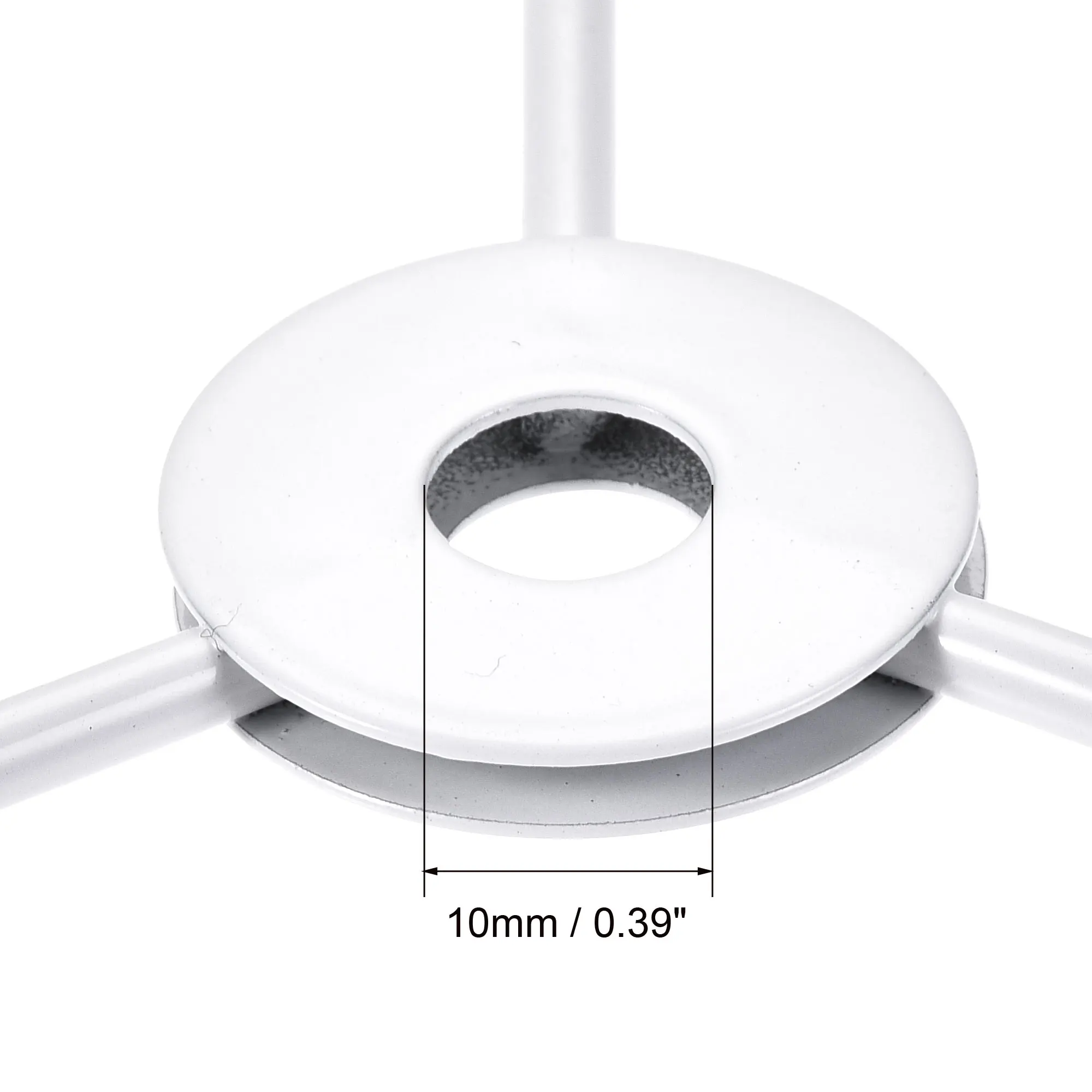 Metalen lampenkap frame met beschermende cilinder - Industriële