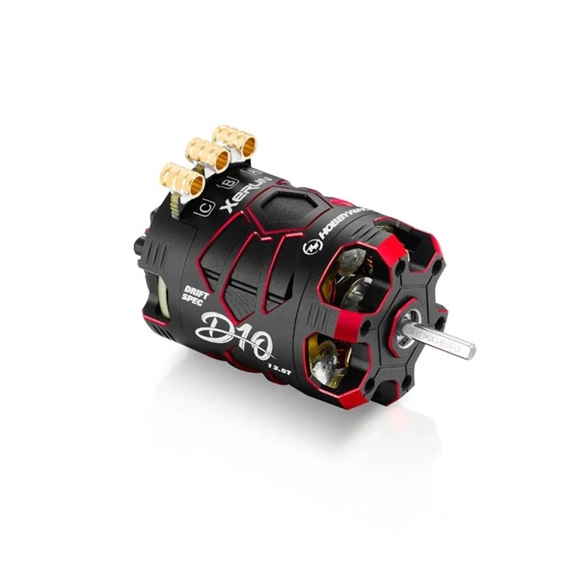 HobbyWing XeRun D10 10.5T 13.5T Sensored Brushless Motor 1/10 Drift Car Power Brushless Motor For 1:10 Racing Drift Car Parts