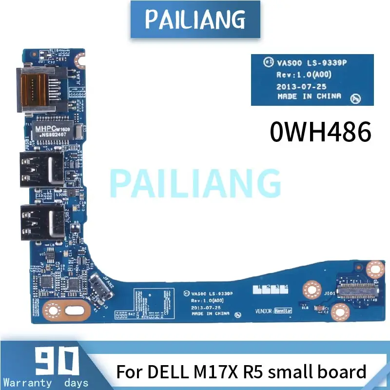 para Dell M17x r5 Placa Pequena Computador Portátil Placa Mãe Ls-9339p 0wh486 Notebook Mainboard Placa-mãe para notebook - Imagem 2